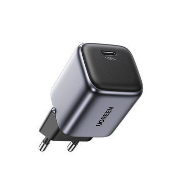 Мережевий зарядний пристрій UGREEN CD318 Nexode Mini 20W PD GaN Tech Charger Gray (90664)