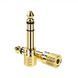 Adapter UGREEN 6.5mm Male to 3.5mm Female Adapter Gold (20503)