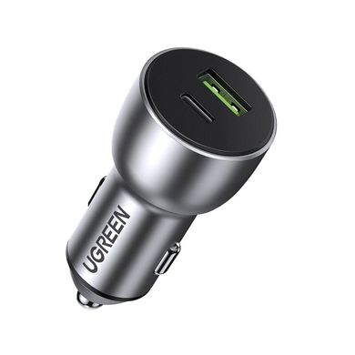 Автомобільний зарядний пристрій UGREEN CD213 52.5W Car Charger Alu Case Dark Blue (60980)