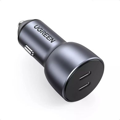 Автомобільний зарядний пристрій UGREEN CD213 PD Car Charger Space Grey (70594)