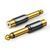 Adapter UGREEN AV169 6.35mm Male to RCA Female Adapter Black (80731)