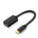 Adapter UGREEN US154 USB Type-C Male to USB 3.0 Female OTG Adapter Black (30701)