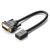 Адаптер UGREEN DVI Male to HDMI Female Adapter Cable 22cm Black (20118)
