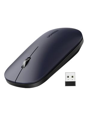 Бездротова миша UGREEN MU001 Portable Wireless Mouse Black (90372)