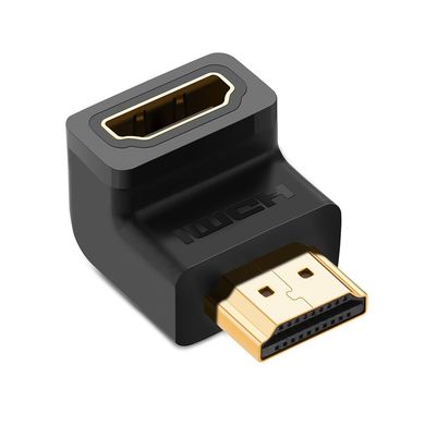 Adapter UGREEN HD112 HDMI Male to Female Angled Adapter-Down Black (20109)