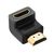 Adapter UGREEN HD112 HDMI Male to Female Angled Adapter-Down Black (20109)