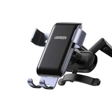 Автотримач UGREEN LP274 Gravity Phone Holder for Round Air Vent Black (30401)