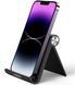 Phone stand UGREEN LP106 Adjustable Portable Stand Multi-Angle Black (50747)