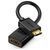 Адаптер UGREEN Mini HDMI Male to HDMI Female Adapter Cable 22cm Black (20137)
