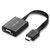 Adapter UGREEN MM103 HDMI to VGA + 3.5mm + micro-USB Power Port Converter Black (40248)