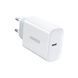 Charger UGREEN CD127 USB Type-C Wall Charger PD QC4.0 30W 3A White (70161)