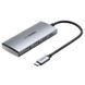USB-хаб UGREEN CM480 USB-C to 2&times;USB 3.2+2&times;USB-C Adapter 10G Space Gray (30758)