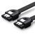 Кабель UGREEN US217 SATA 3 Data Cable 0.5m Black (30796)