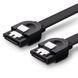 Кабель UGREEN US217 SATA 3 Data Cable 0.5m Black (30796)