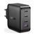 Charger UGREEN CD224 USB-A+3xUSB-C 65W GaN Tech Fast Charger Black (70774)