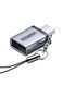 Адаптер UGREEN US270 Type C to USB 3.0 A Adapter Cable with Lanyard Space Gray (50283)
