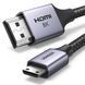 Кабель UGREEN HD163 Mini HDMI to HDMI 8K Cable 2m Black (15515)