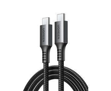 Кабель UGREEN US567 USB-C to USB-C PD Fast Charging Cable 2m Black/Gray (15374)