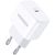 Мережевий зарядний пристрій UGREEN CD241 USB Type-C 20W Mini PD PD3.0 Fast Charger 3A White (10220)