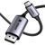 Кабель UGREEN CM556 USB-C to DisplayPort 8K Cable 2m Black (25158)