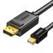 Cable UGREEN MD105 Mini DP to DP Cable 1.5m Black (10477)