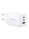 Charger UGREEN CD244 USB-A+2xUSB-C 65W GaN Tech Fast Charger White (15334)