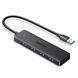 USB hub UGREEN CM219 USB 3.0 to 4xUSB 3.0 Black (25851)