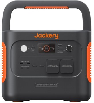 Зарядна станція Jackery Explorer 1000 Plus / 2000 Вт / 1264 Вт⋅год / Li-ion - Refurbished [Відновнена]