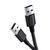 Кабель UGREEN US102 USB 2.0 A Male to A Male Cable 2m Black (10311)