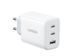 Мережевий зарядний пристрій UGREEN CD275 65W 2xUSB-C 1xUSB-A Fast Charger White (90496)