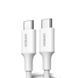 Кабель UGREEN US264 USB Type-C to USB Type-C 60W ABS Cover 3A 1m White (60518)