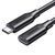 Cable UGREEN US353 USB-C 3.1 Extension Cable 10Gbps Gen2 5A 1m Black (10387)