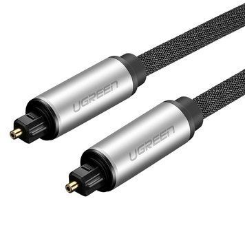 Кабель UGREEN AV108 Toslink Optical Audio Cable 2m Black (10540)