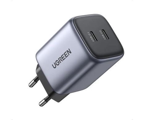 Мережевий зарядний пристрій UGREEN CD294 Nexode 45W Charger Space Gray (90573)