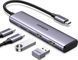 USB hub UGREEN CM473 USB-C to 2xUSB 3.0 + 2xUSB-C 5Gpbs Space Grey (15395)