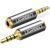 Adapter UGREEN 2.5mm Male to 3.5mm Female Adapter Black (20501)